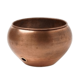 IRON PLAN GARDEN HOSE POT (ANTIQUE)